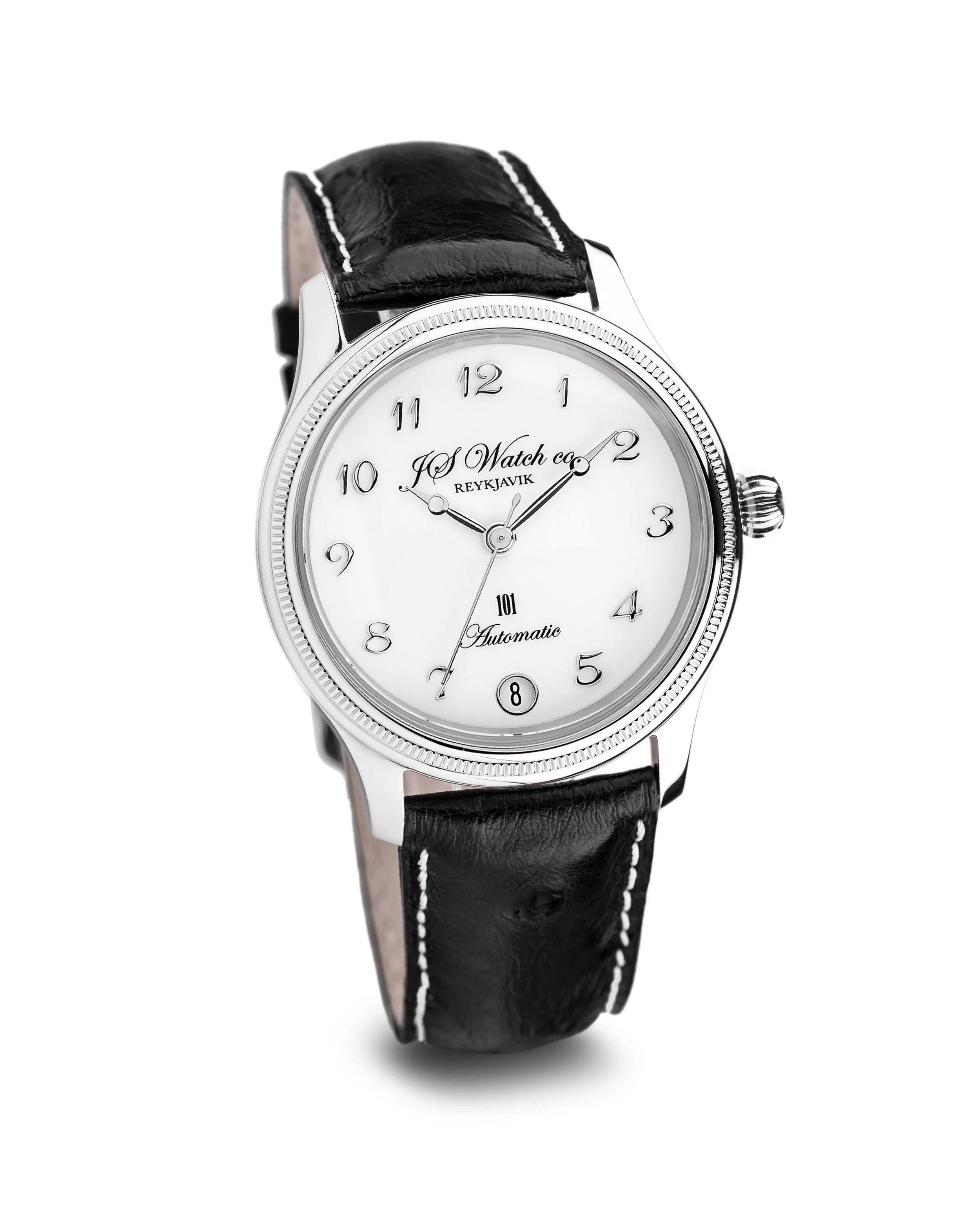 JS Watch Company Reykjavik — 101 32mm White Arabic